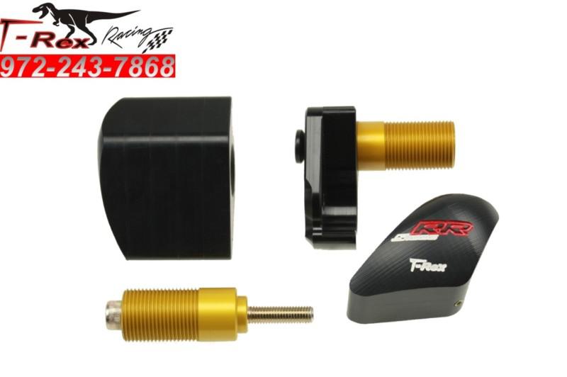 T-rex bmw 2012 - 2013 s1000rr solid pucks aluminum brackets no cut frame sliders