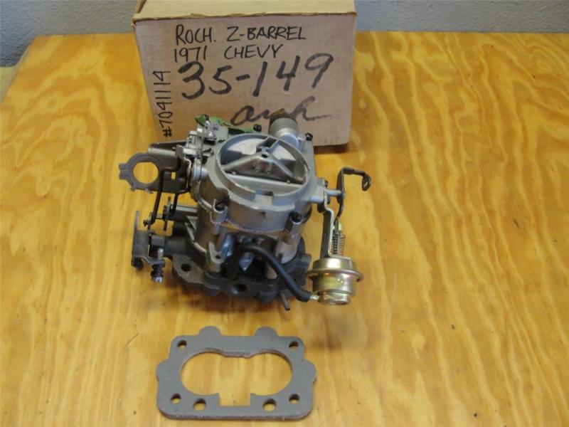 Ros 1971 chevy monte carlo 400 rochester 2gv carburetor 7041118