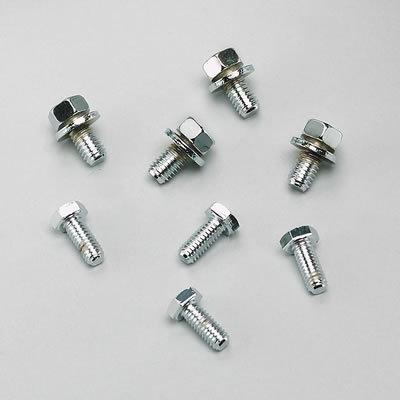 Mopar performance timing cover bolts steel chrome hex head mopar big block kit