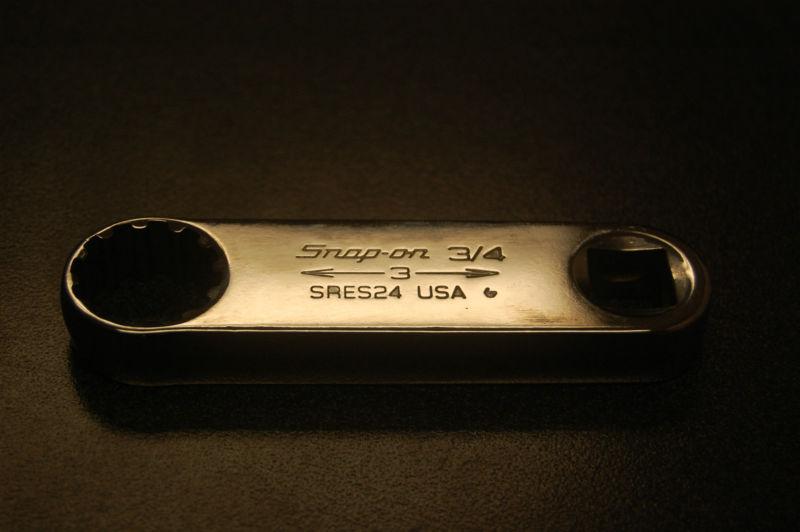 Snap-on torque adaptor, spline, #24 3/4" hex  stock#: sres24