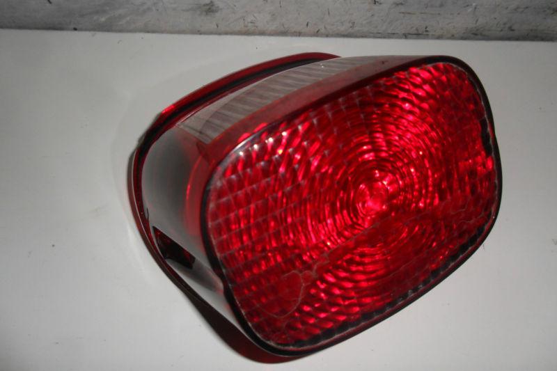 Harley davisdson sportster softail tail light brake lens cover assembly fx fl xl