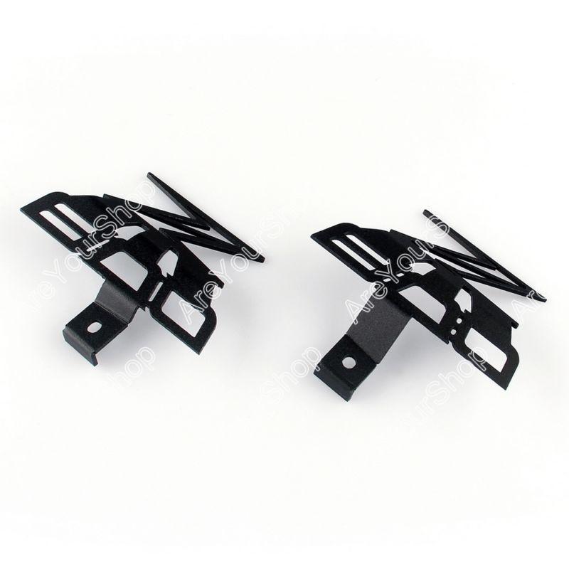 Knee fairing inserts plates guard for kawasaki z800 2013 black