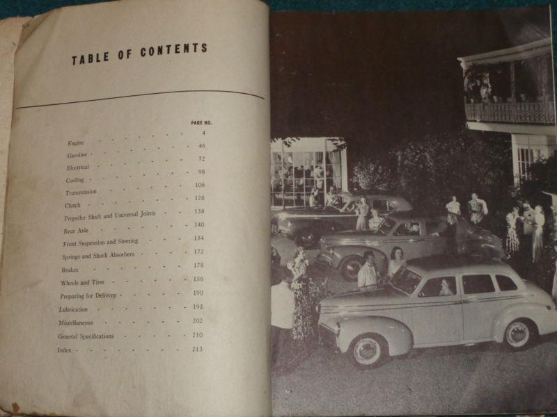 1941 1942 STUDEBAKER CAR SHOP MANUAL / ORIGINAL SERVICE BOOK!, US $57.50, image 4