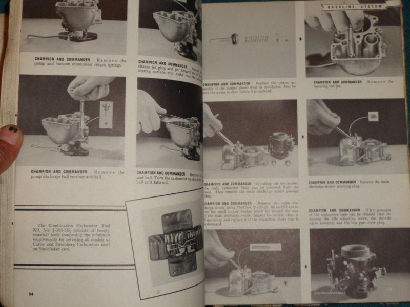1941 1942 STUDEBAKER CAR SHOP MANUAL / ORIGINAL SERVICE BOOK!, US $57.50, image 5