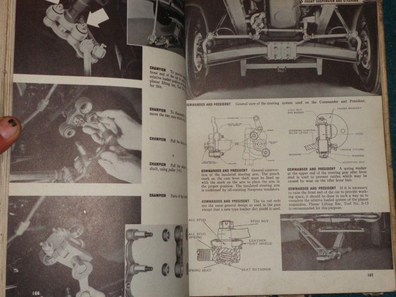 1941 1942 STUDEBAKER CAR SHOP MANUAL / ORIGINAL SERVICE BOOK!, US $57.50, image 6