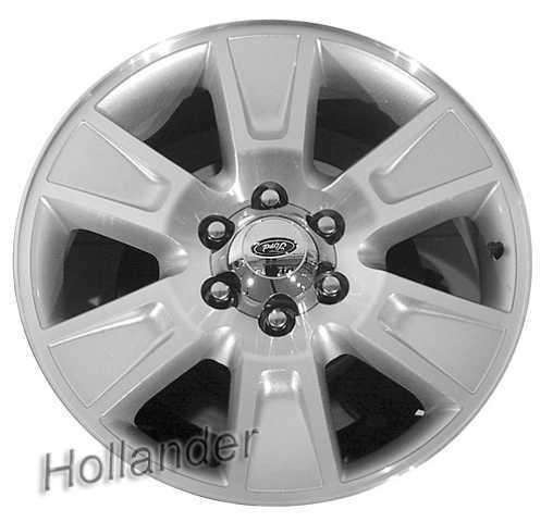 09 10 11 12 13 ford f150 wheel 20x8-1/2 6 spokes bright machined indented