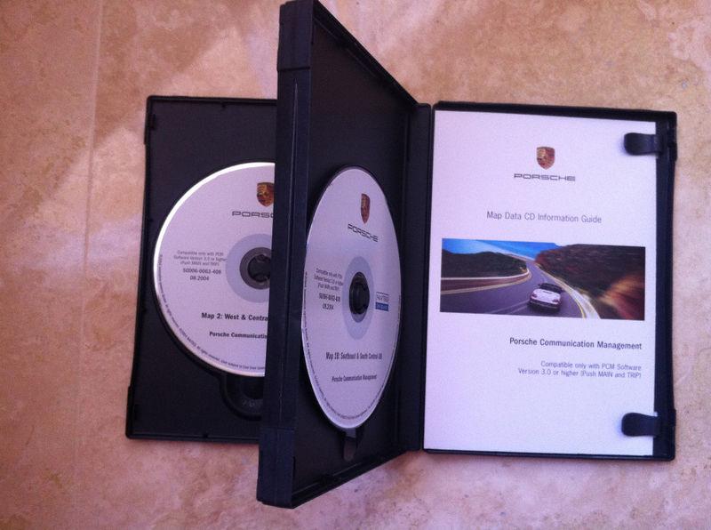 Porsche 911  996 2004  communication management dvd set 3 disc usa 