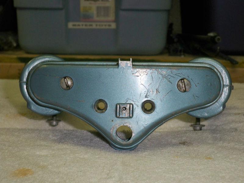 1954 evinrude 7.5 hp fleetwin aquasonic outboard motor intake silencer!!!!!!!!!!