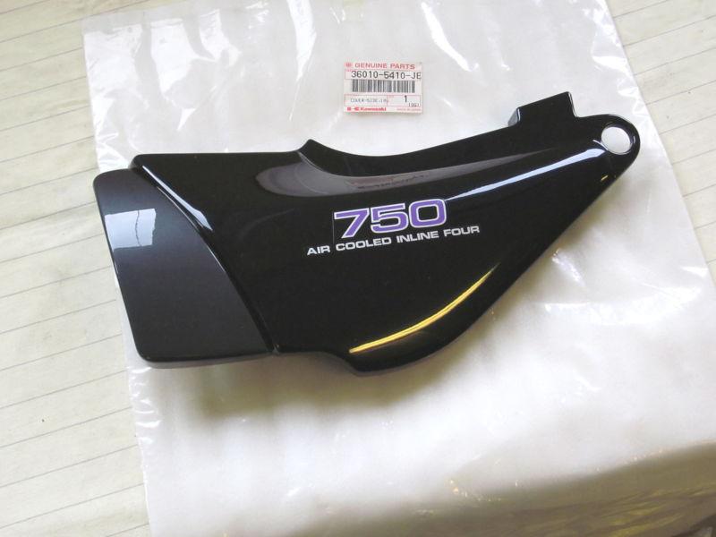 Kawasaki zr750 c1 c2 c3 zephyr 91-95 blue left side cover lh 36010-5410-je nos