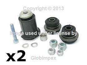 Mercedes front inner lower control arm bushing kit set of 2 lemfoerder oem