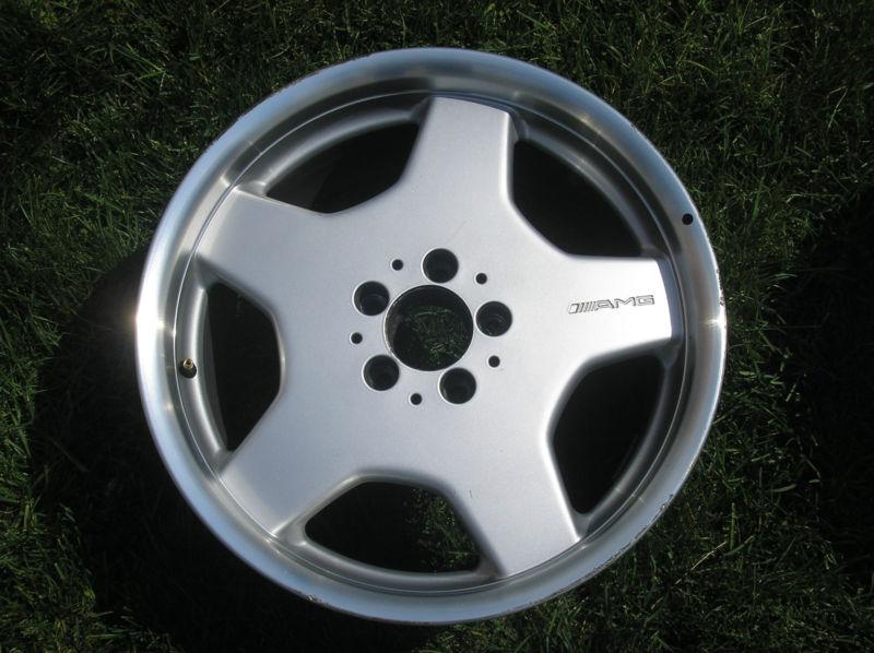 Real amg class 220 monoblock rims off of 2002 s430 sport