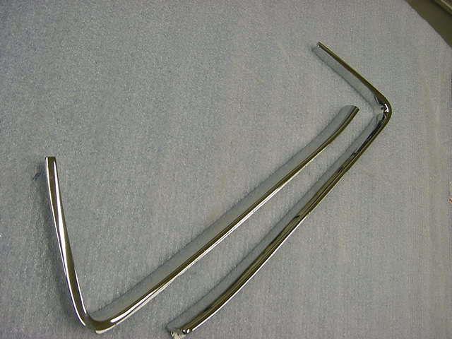 Ford torino 1970-1971 rear window mouldings rechromed