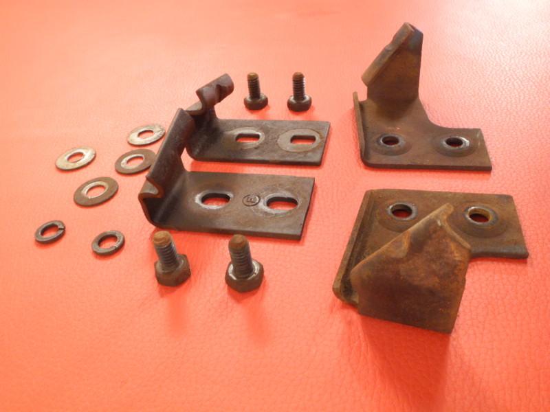 Purchase 1937 1938 Chevy truck Hood latch hold down brackets Grille