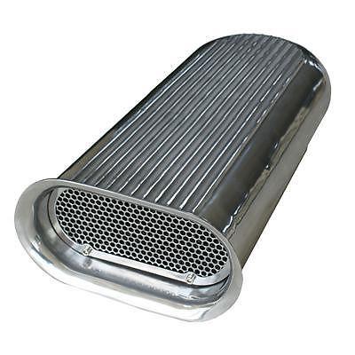 Weiand 7221 carburetor scoop aluminum polished hilborn-style dual quad each