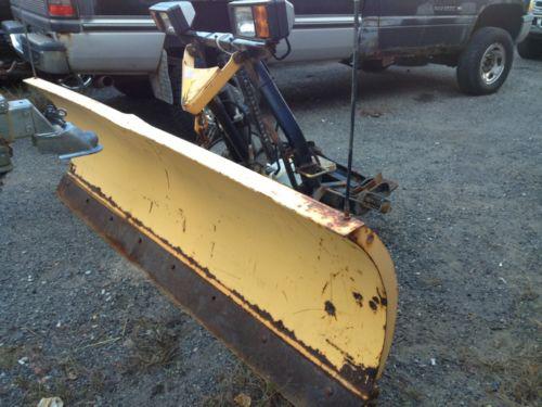 Fisher 8'~minute mount~2~plow setup~used~