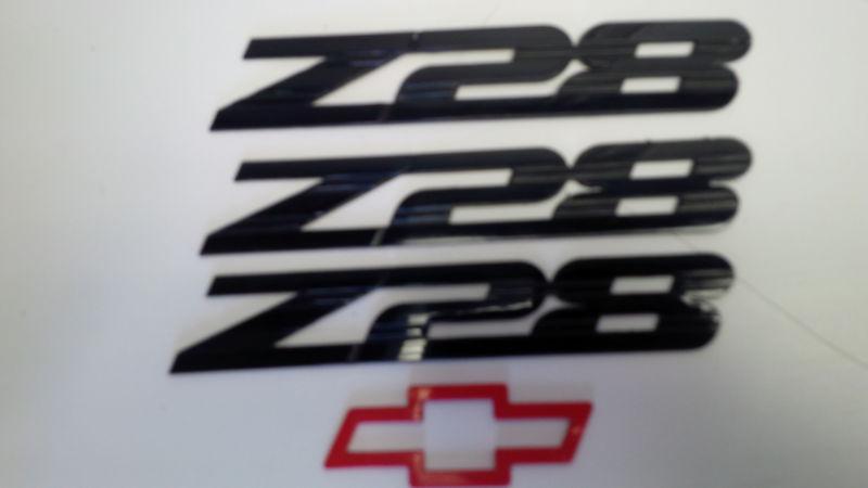1993-2002 chevrolet camaro factory z28 emblems