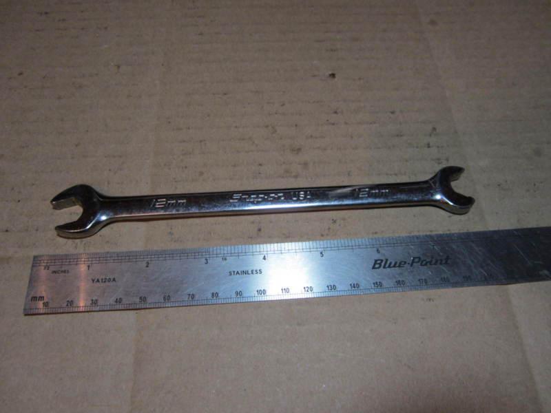 Snap-on tools 12mm flank drive plus open end wrench