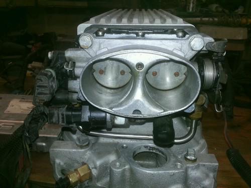 Holly stealth ram multi port fuel injection complete set up