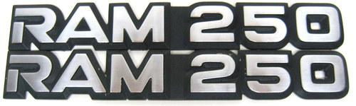 91-93 dodge ram 250 fender nameplate emblems