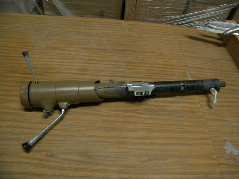 Saddle tan steering column off of 1972 buick skylark gs a body gm non tilt 