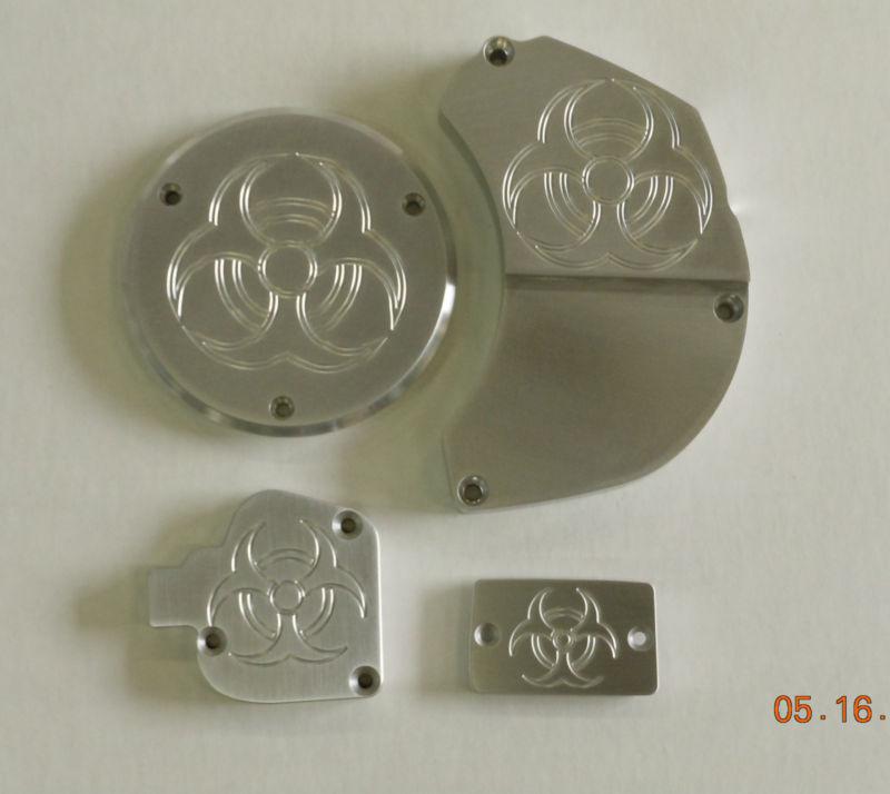 LIGHT WEIGHT BANSHEE STATOR COVER, CLUTCH COVER INSERT, WATER PUMP COVER - BIO, US $210.00, image 3