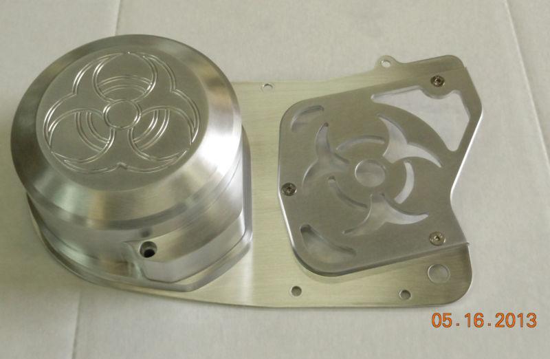 LIGHT WEIGHT BANSHEE STATOR COVER, CLUTCH COVER INSERT, WATER PUMP COVER - BIO, US $210.00, image 4