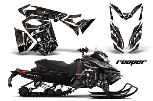 2013 ski doo rev xs renegade mxz graphic kit snowmobile sled wrap parts reaper b