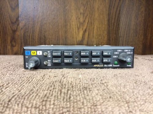 Apollo sl-15m/pma-7000 series ( w/built-in intercom &amp; mkr beacons )