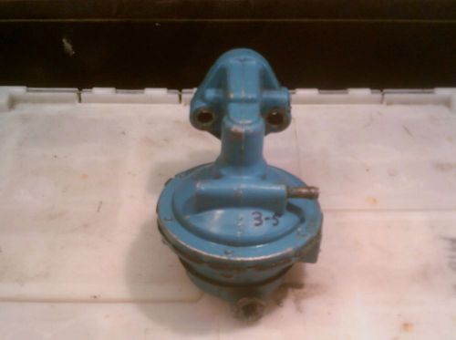 Omc carter mechanical fuel pump for sb chevrolet and v-6 coated for salt environ