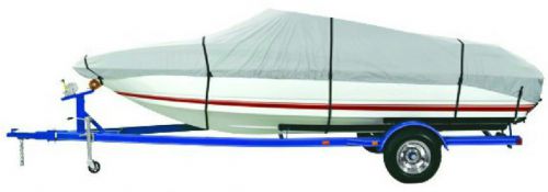 New dmc 17'-19' boat cover,v-hull ski bowrider/pro bass,96" beam,trailerable