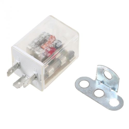 1pcs car flasher relay clear 12v 150w 3 pin led light fast blink flash signals