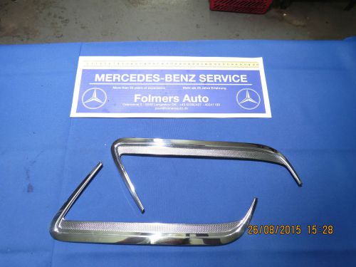 Mercedes original  2  super fine crome back on roof w111 220s se more