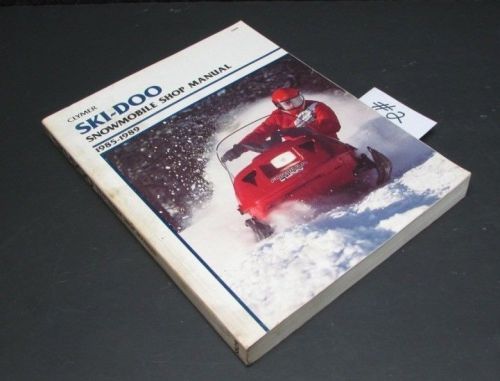 Clymer ski-doo 1985-1989 shop manual