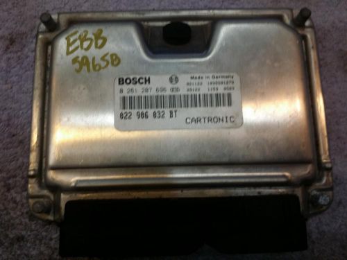 Porsche porsche cayenne engine brain box electronic control module; 4.5l 04 05