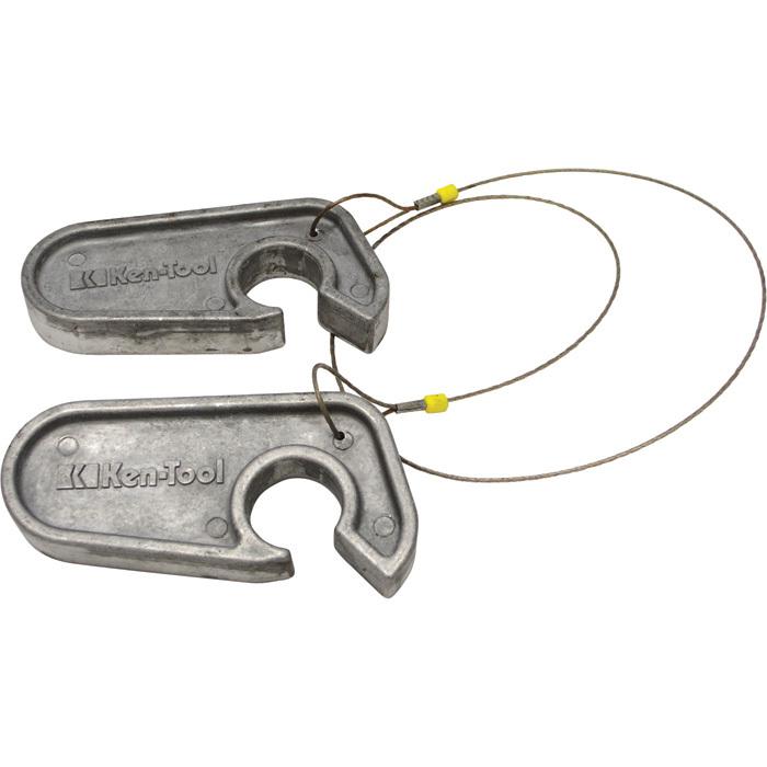 Ken-tool pair of cabled aluminum bead holders, model# 31714