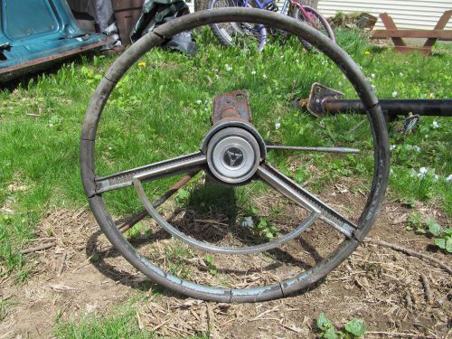 62 63 64 65 66 mopar dodge dart plymouth barracuda steering column with wheel