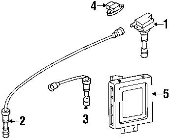Hyundai 2730138020 genuine oem ignition coil