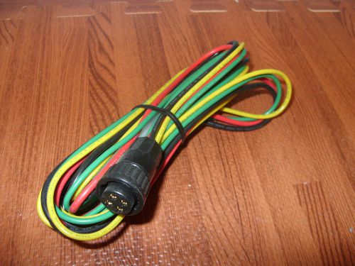 Raytheon/raymarine ray210 ray220 vhf power &amp; external speaker cable