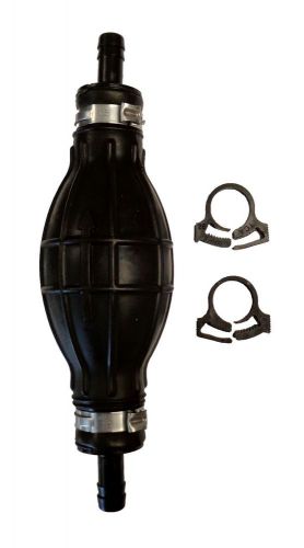 Oem mercury fuel primer bulb for 5/16 &amp; 3/8 inch inside diameter hose 8m0061876