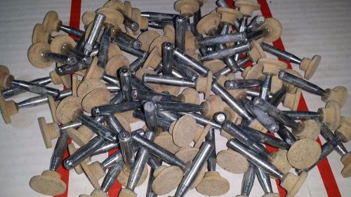 Rex-cut aircraft seat track cleaner mounted point disc pn350030