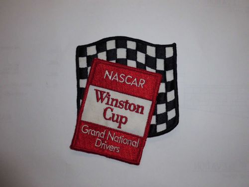 Nos nascar winston cup grand national drivers sew on patch for jacket