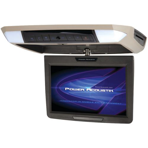 Power acoustik pmd-112 11.2" ceiling-mount swivel dvd entertainment system wi...