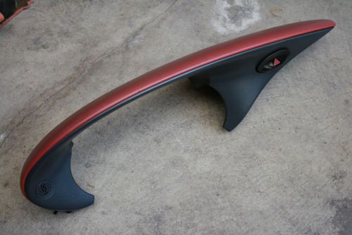Porsche 986 boxster dash instrument panel cover special red leather 1997-2004