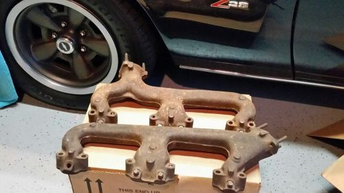 Original-1969 z28 camaro exhaust manifolds early dates oct/nov 68 #527 #826 302