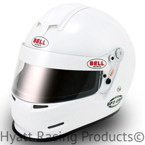 Bell gp.2 cmr kart racing helmet cmr2007 - 7 1/4 (58) / white