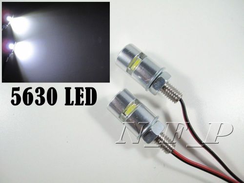 Chrome motorcycle led 5630 license plate bolt lights vintage old motorcycle bmw