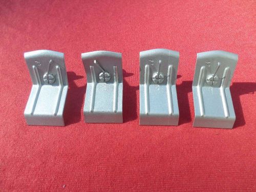 1960 chevrolet impala bel air biscayne el camino airplane molding clips (4) 60