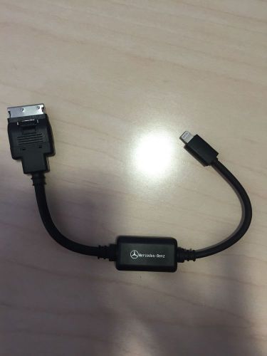 Mercedes i phone cable media interface lightning adapter genuine oem