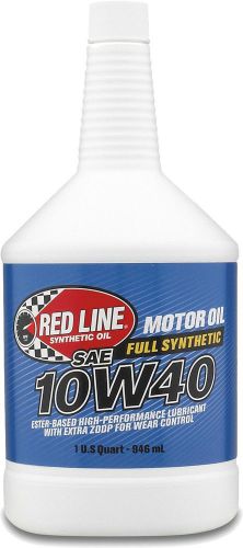 Red line 10w40 motor oil 1 qt