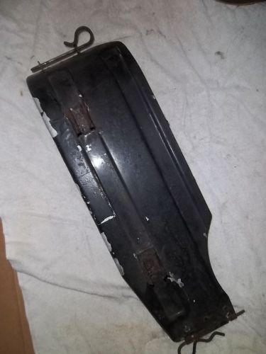 Ski-doo formula belt guard plus w/ pins, clips mach 1, 1985-94 oem grand touring